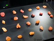 07 Orange amber stones