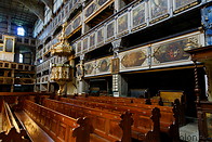 08 Church interior with rows of benches