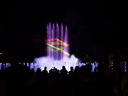 25 Light and fountain show