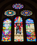 12 Stained glass window