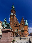 01 Town hall and Aleksander Fredro statue