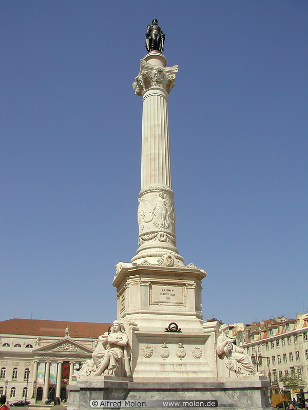 13 Dom Pedro IV monument