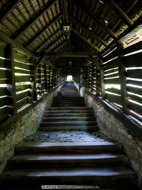 16 Covered stairway