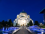 20 St Sava church at night