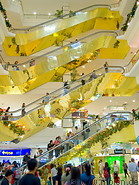 11 Golden escalators