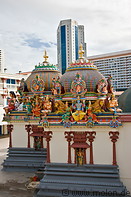 10 Temple and skyscrapers