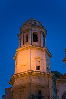 21 Cathedral tower at night