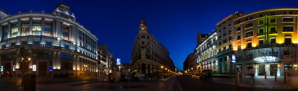 09 Alcala and Sevilla streets at night