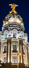 14 Metropolis building at night