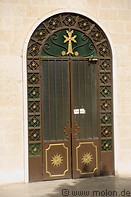 06 Metal door to church