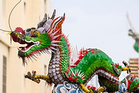 08 Green dragon statue on roof