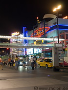 23 Shopping area at night
