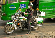 16 Policeman on motorbike