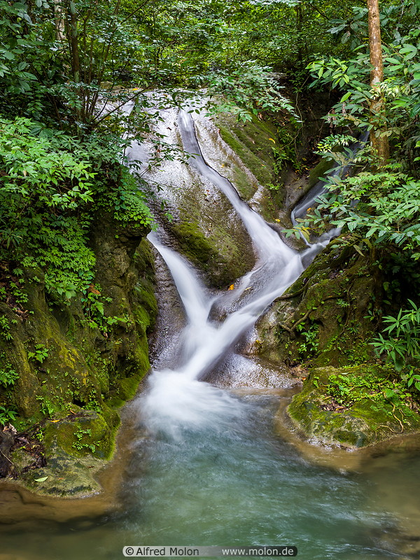27 Erawan waterfall