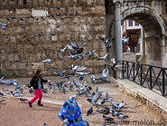 19 Child chasing pigeons