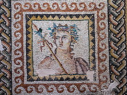 11 Bust of Dionysus mosaic