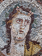21 Dionysus portrait mosaic