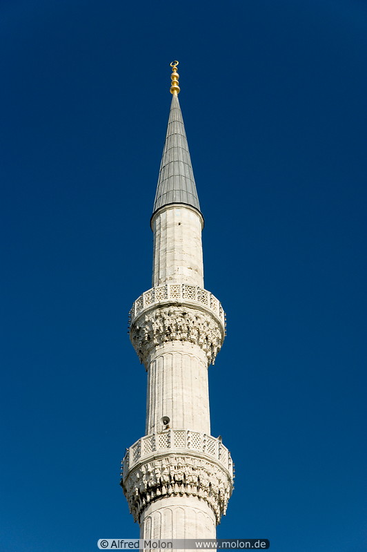 13 Sultan Ahmed Blue mosque minaret