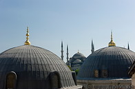 03 Hagia Sophia and Blue mosque domes