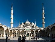 10 Inner court of Sultan Ahmed Blue mosque