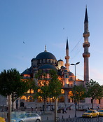 24 Yeni mosque at dusk