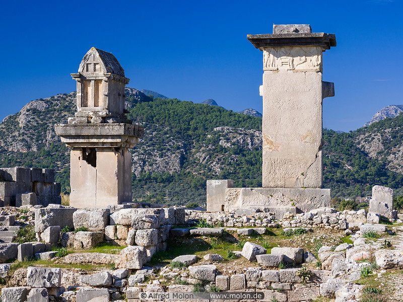 06 Lycian pillar tombs
