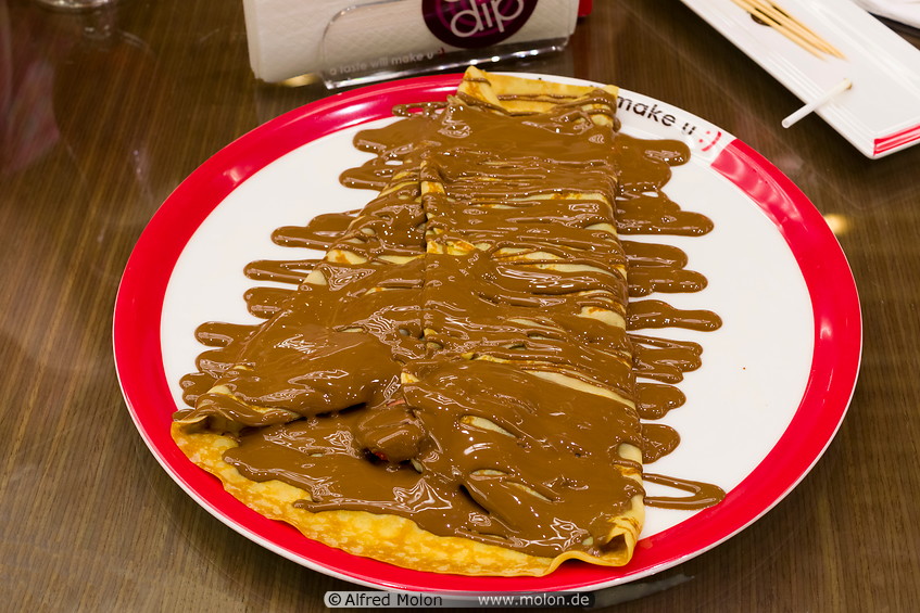 21 Chocolate pancake