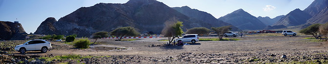 15 Picnic area with white cars