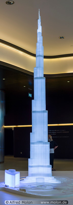 15 Glass model of Burj Khalifa
