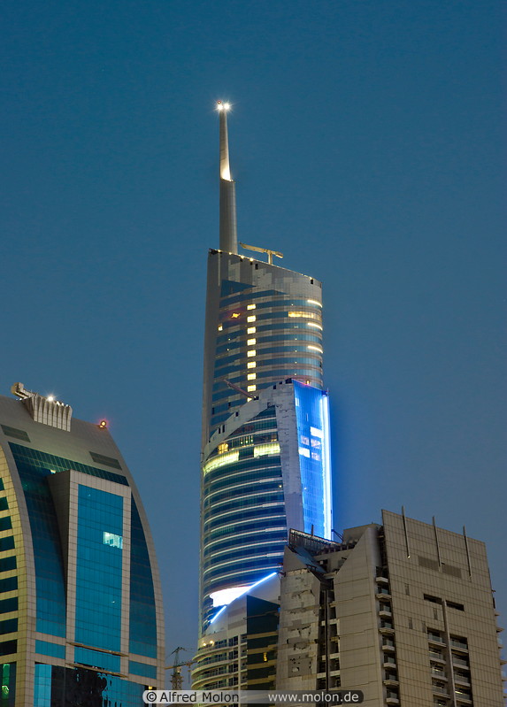 16 Skyscrapers at night
