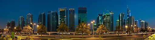 07 Dubai skyline at night
