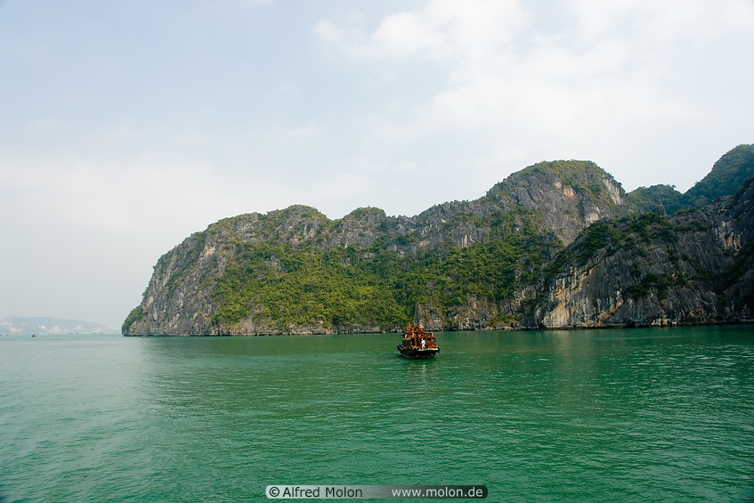 02 Bay with karst limestone rock formations