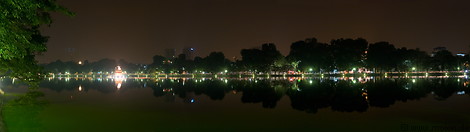 21 Panorama view at night