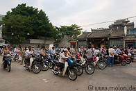 09 Motorbikes parked next to temple
